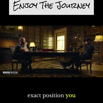 Enjoy The Journey - Naval #naval #modernwisdom #trendingpods