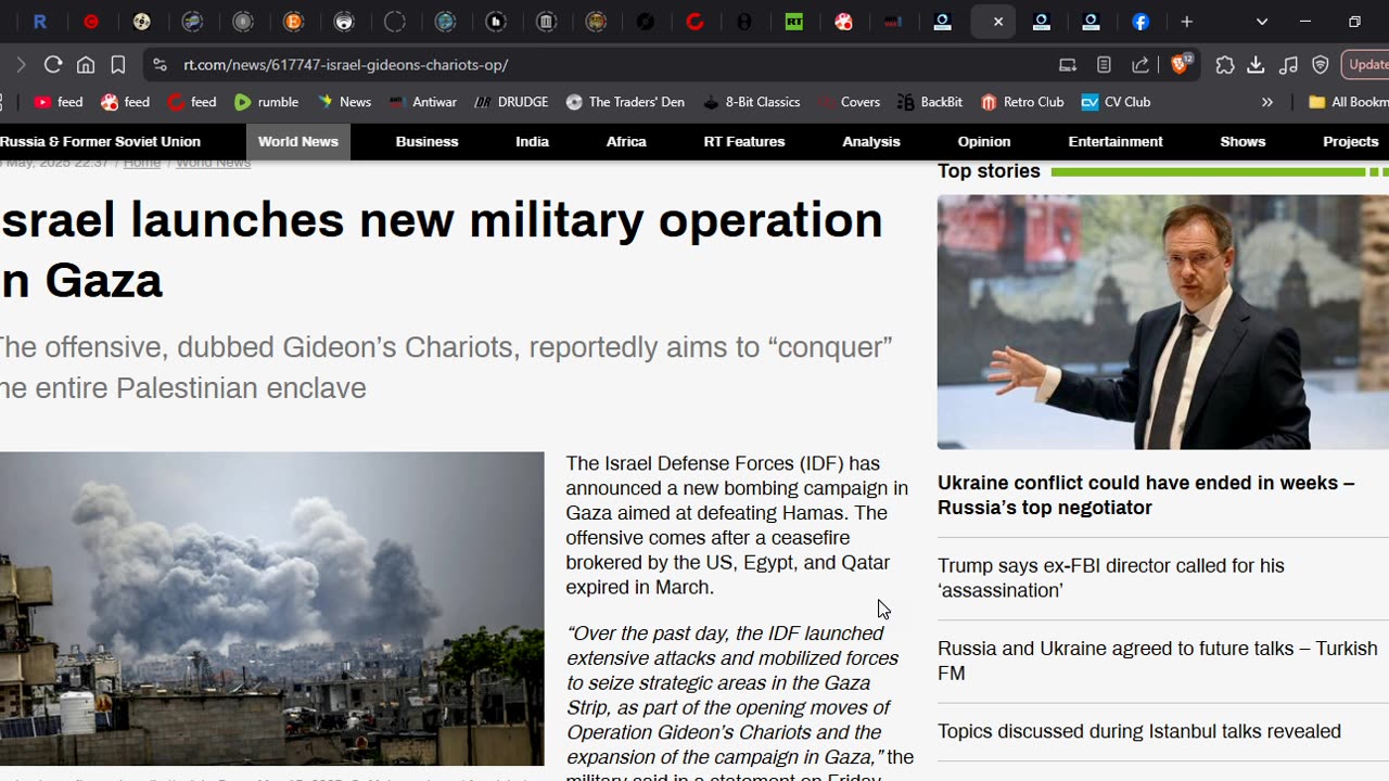 No Peace Agreement Reached but the Day of Destruction Nears