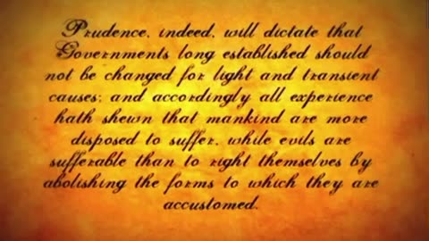 The United States of America's Declaration of Independence