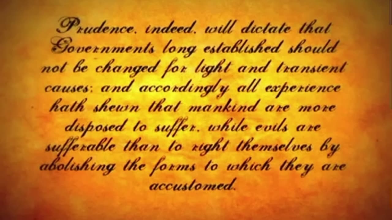The United States of America's Declaration of Independence