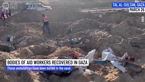 (Gaza) 15 Paramedics & UN Aid Workers Killed, Buried in Mass Grave by Israelis