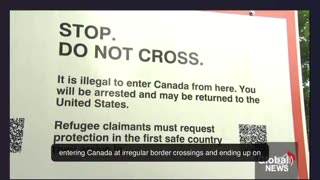 Quebec man shares what he is witnessing as migrants illegally crossing into Canada