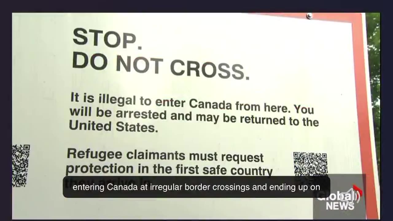 Quebec man shares what he is witnessing as migrants illegally crossing into Canada