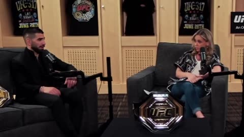 Ilia Topuria was asked about fighting Justin Gaethje next