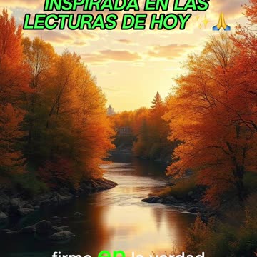 🙏✨Oración Inspirada en las Lecturas de Hoy ✨🙏