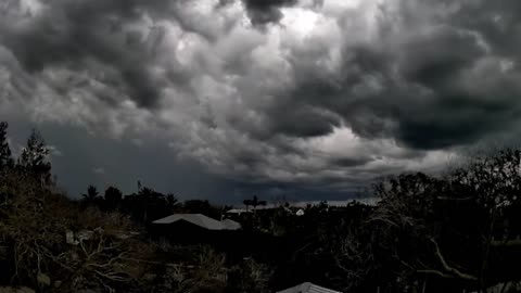 storm going through