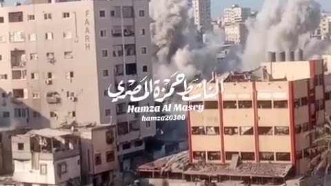VERY POWERFUL STRIKES TODAY IN GAZA!