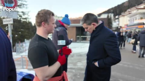 Davos 2026, lead reporter Callum Smiles just put Former Labour MP David Miliband on the spot.