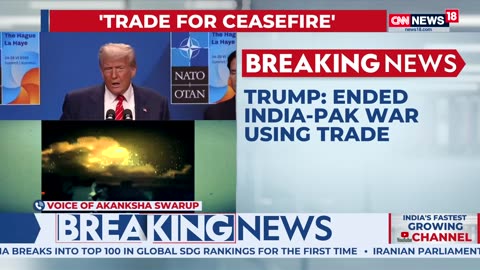 Trump Latest News _ Trump Repeats Claim That He _Stopped_ India-Pak Conflict _ India Pakistan News