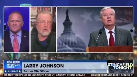 Former CIA officer Larry Johnson about Senator Lindsey Graham: “There will be news coming out in the next couple of months about how he has profited financially off of money that came out of Ukraine.."