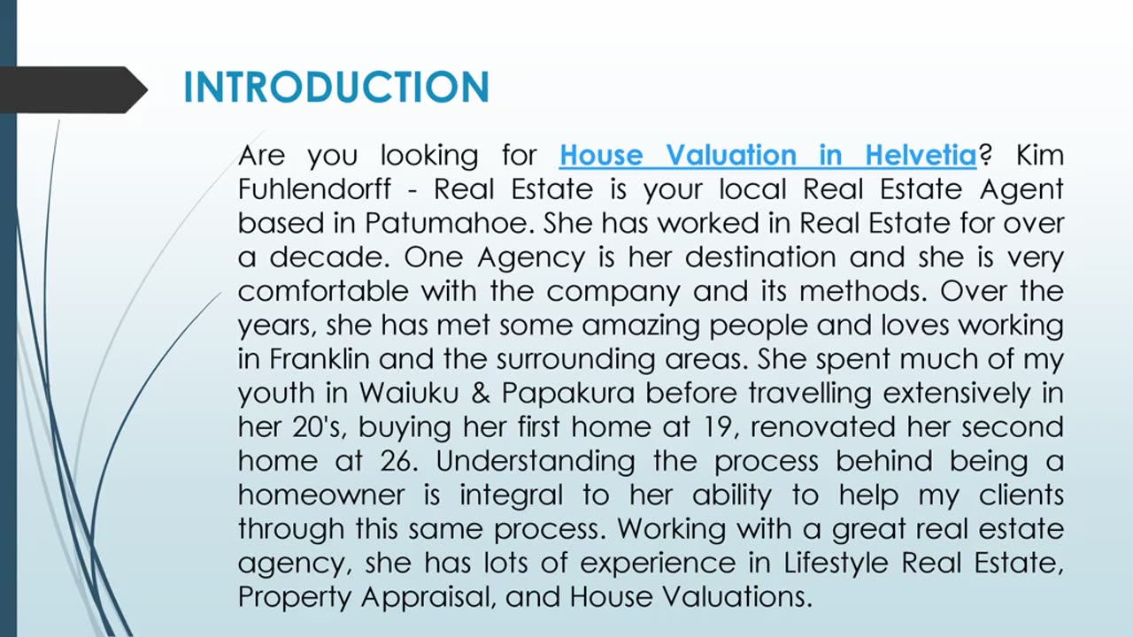 Are you looking for House Valuation in Helvetia?