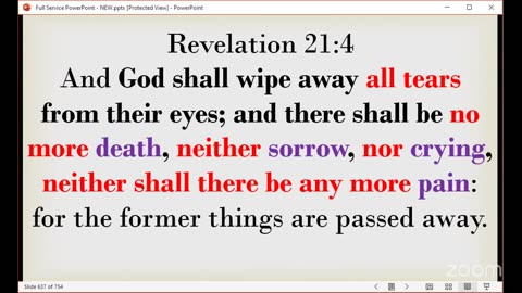 The Narrow Way Christian Church of God - BIBLE-READING and Prayer Service - Wednesday 18/06/2025