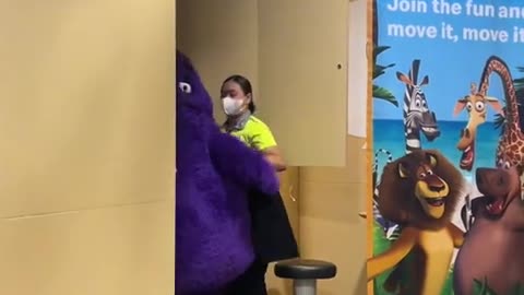 😂😱 Peekaboo Grimace | FunFM