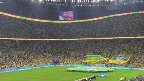 Cameroon vs Brazil 1-0 (National Anthem of Brazil) FIFA World Cup 2022