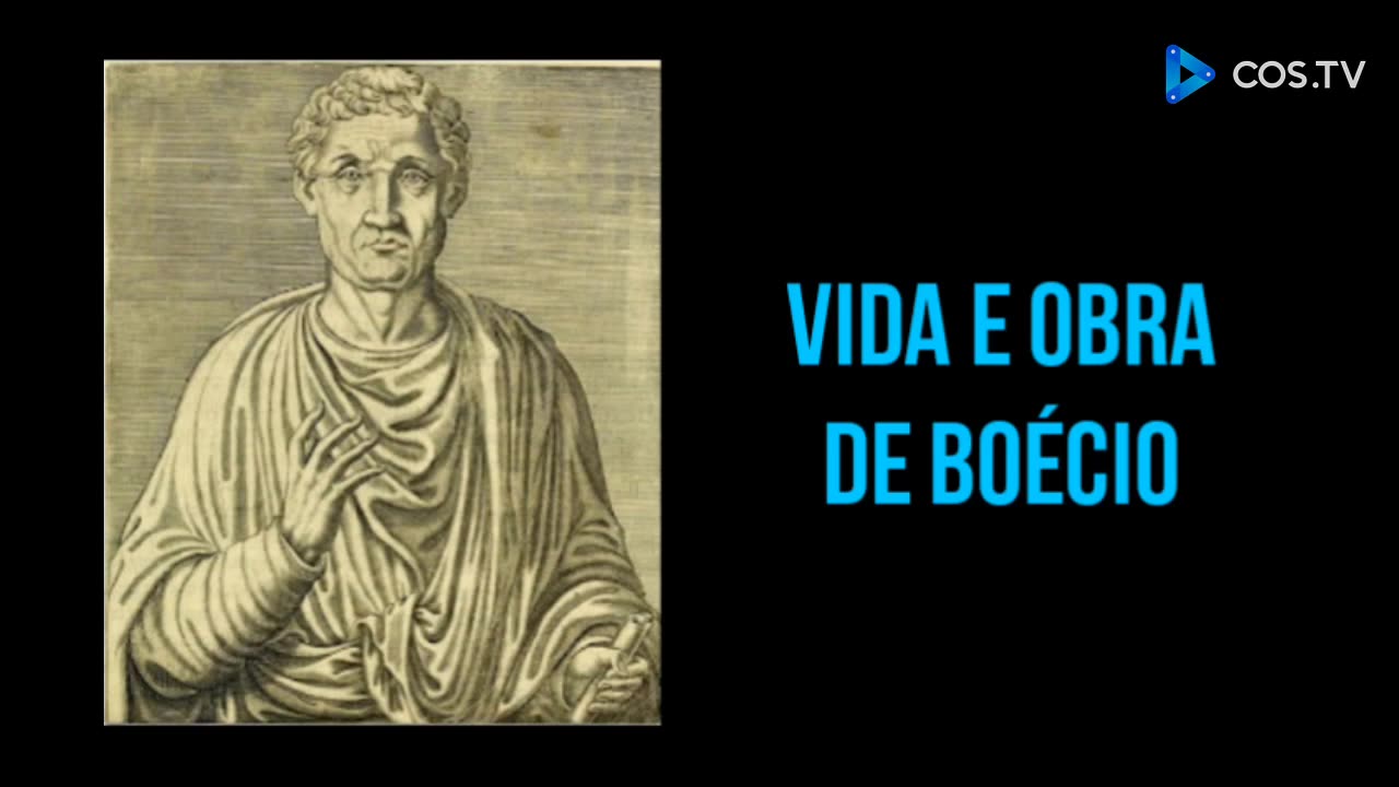 VIDA E OBRA DE BOÉCIO