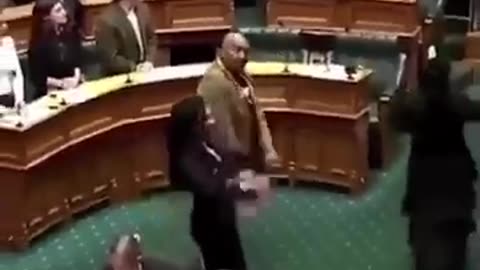 Must Watch: Moment MP leads protest haka in NZ parliament