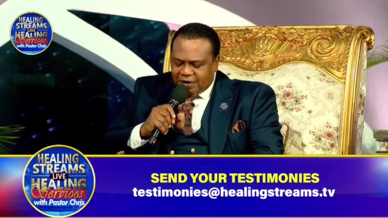 HEALING STREAMS LIVE HEALING SERVICE WITH PASTOR CHRIS || JULY 18TH 2025
