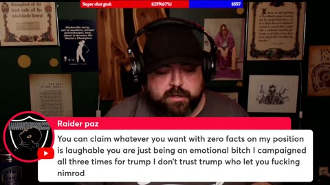Trump thinks I am a pretty bad person 7-15-25