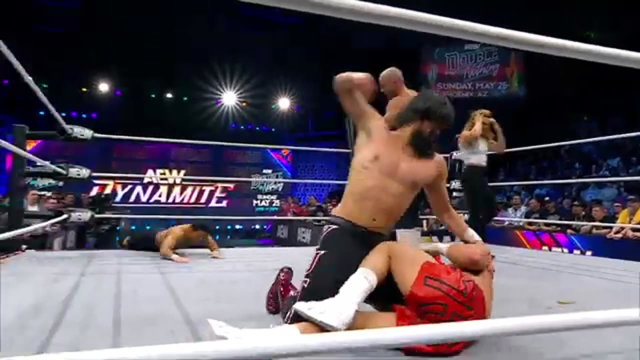 AEW DYNAMITE- Samoa + Hook step up to The Death Riders Claudio + Yuta!