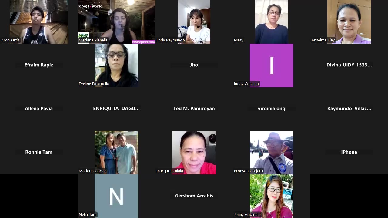 GPMS Philippines meeting January 13th 2025 PART 1