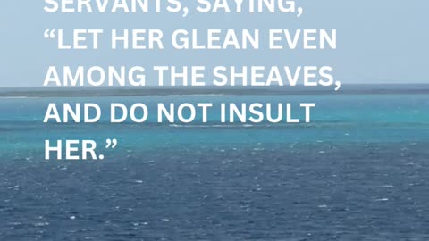 Daily Inspirations from God Ruth 2:15 | Devotion