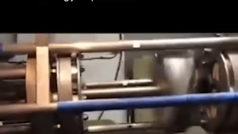 This is a 100 magnet powered machine at work