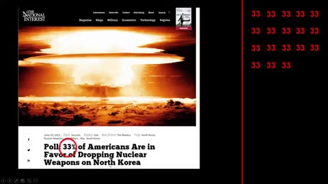 33 Reasons Why NUKES Are Fake (video)