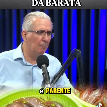 Camarão é descendente da barata