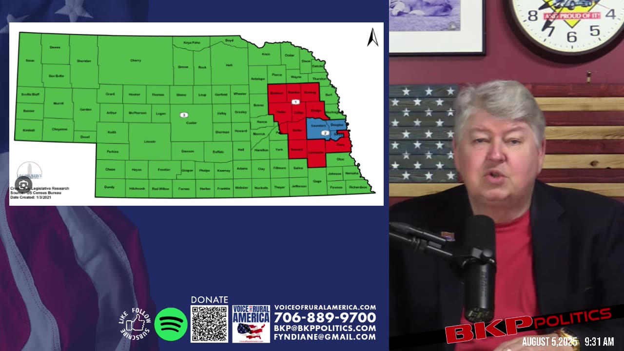 Nebraska’s Blue Dot Battle for Media Narrative