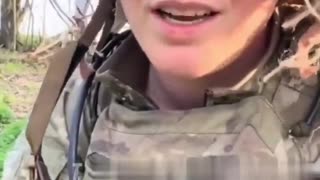 Canadian Actress with False Lashes at the Front: Fighting Russians is Family Goal
