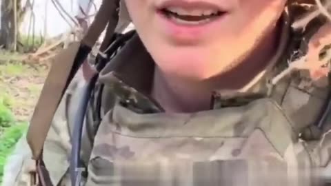 Canadian Actress with False Lashes at the Front: Fighting Russians is Family Goal