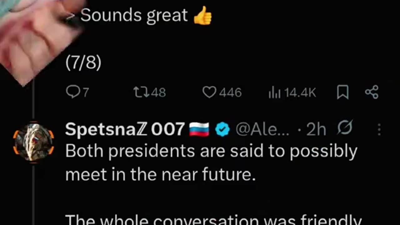 Shipwreck - Vladimir Putin ends interview early to take President Trumps call