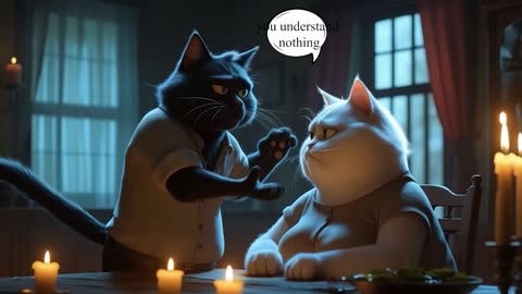 Poor Fat Cat Betrayed by Her Husband