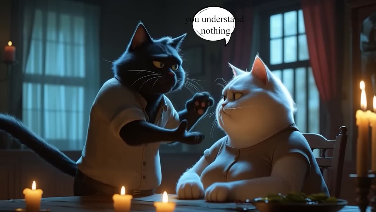 Poor Fat Cat Betrayed by Her Husband