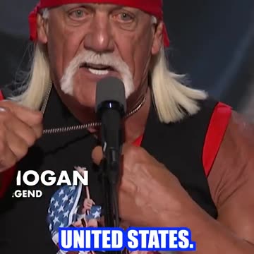 A look back at the moment Hulk Hogan brought the house down with an electrifying speech
