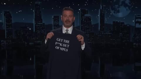 Jimmy Kimmel is a comedian, right? Like Johnny Carson, right?