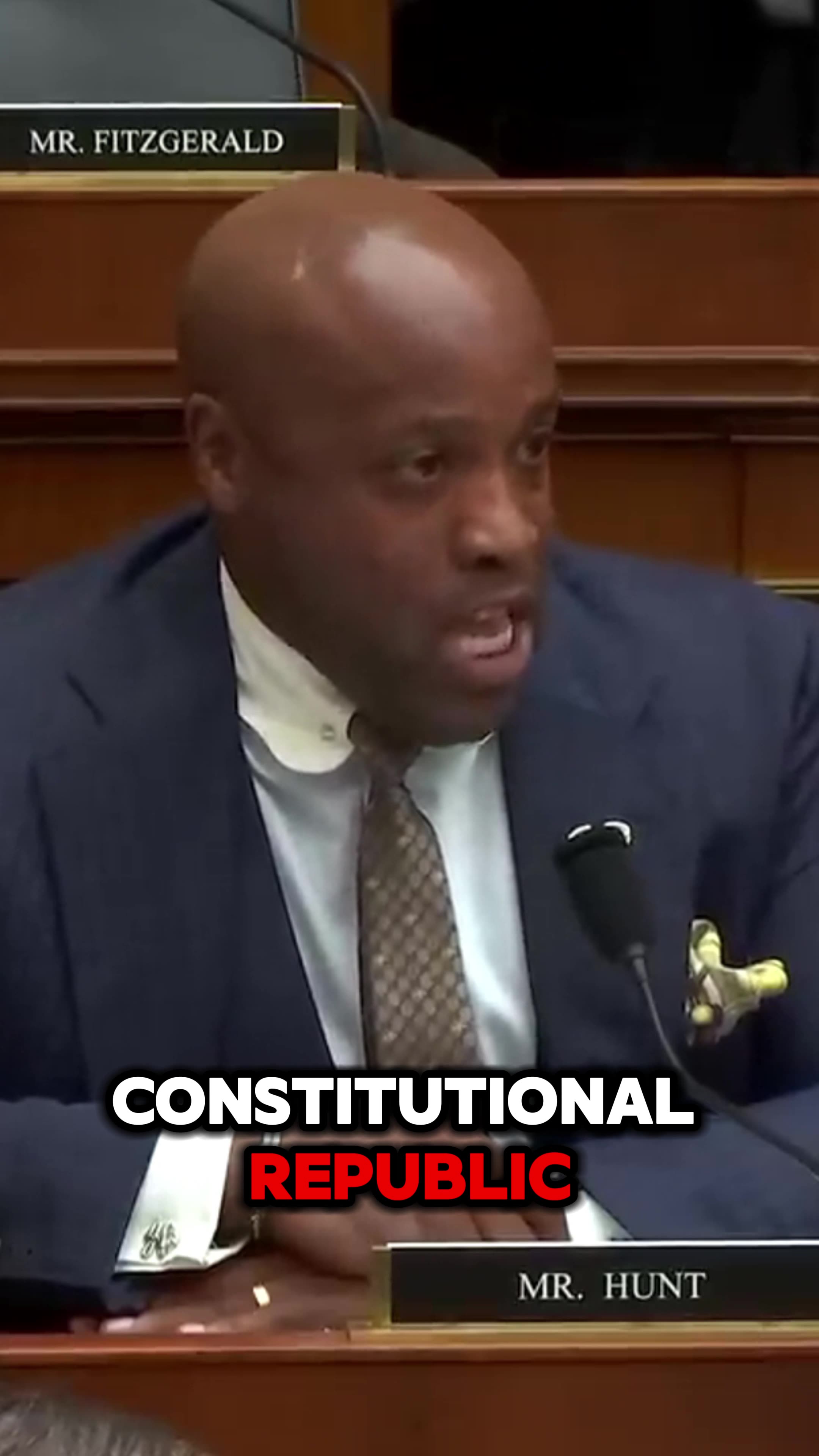 Congressman Wesley Hunt asks FBI director Patel if he sees a rise in political crimes