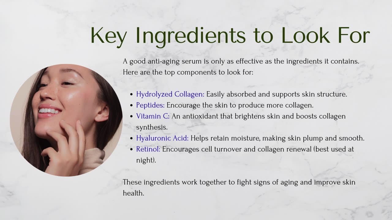 What Makes a Good Collagen Serum for Anti-Aging