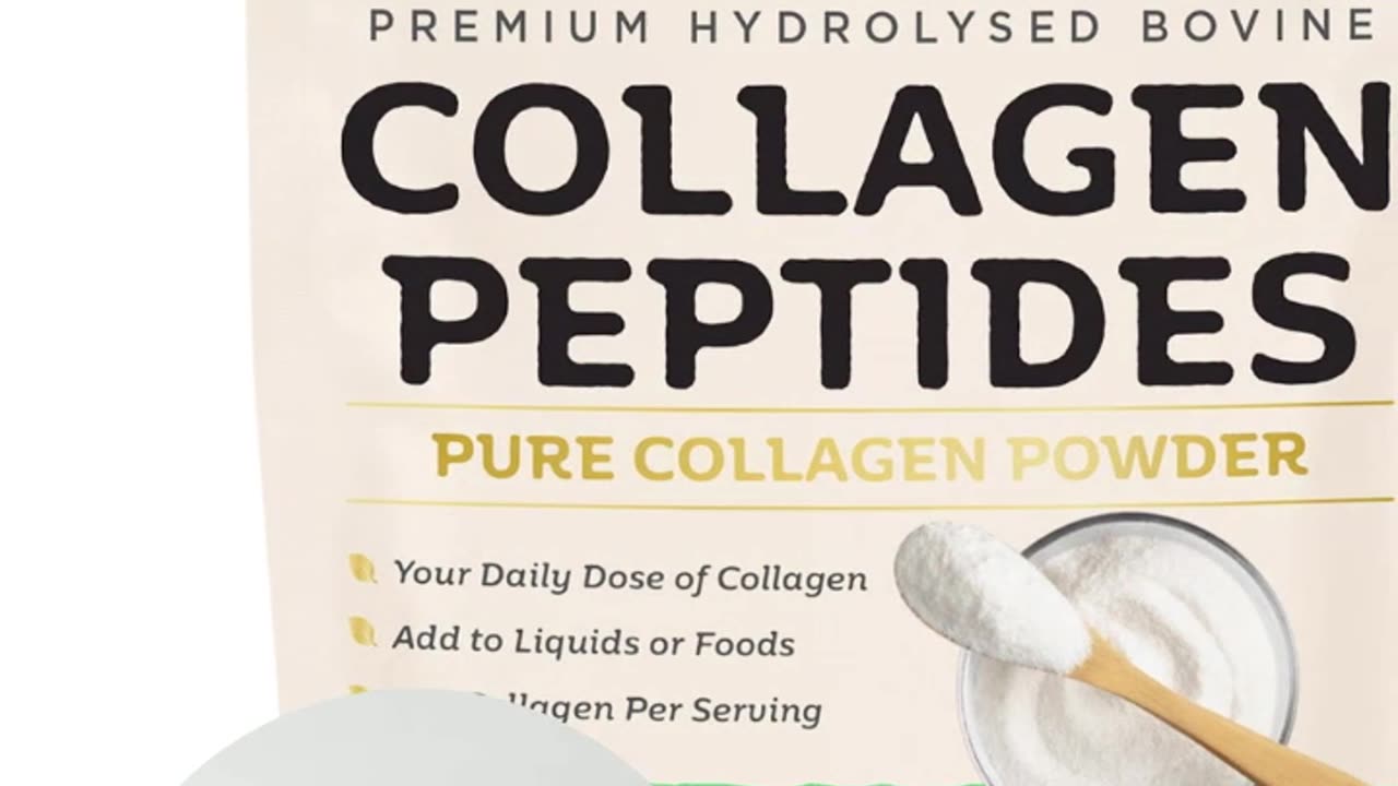 Support Your Daily Collagen with Premium Pasture Raised Hydrolysed Collagen Peptides.