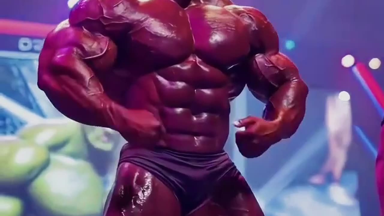 Helt fitnes Bodybilding compitition