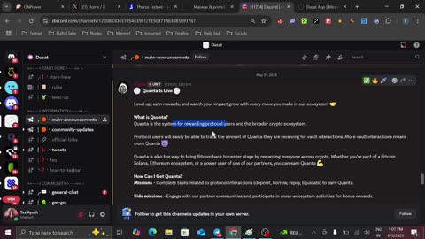Ducat Testnet – New Update ‼️ | Bitcoin Ecosystem | Free to join testnet| Esc GamerYT.