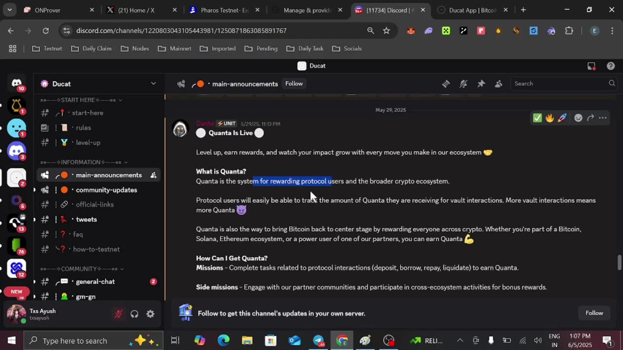 Ducat Testnet – New Update ‼️ | Bitcoin Ecosystem | Free to join testnet| Esc GamerYT.