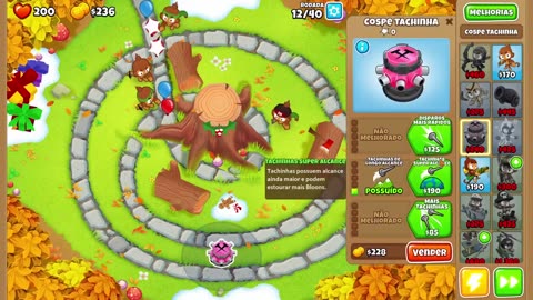 Bloons TD 6 Tree Hole Easy Round 12