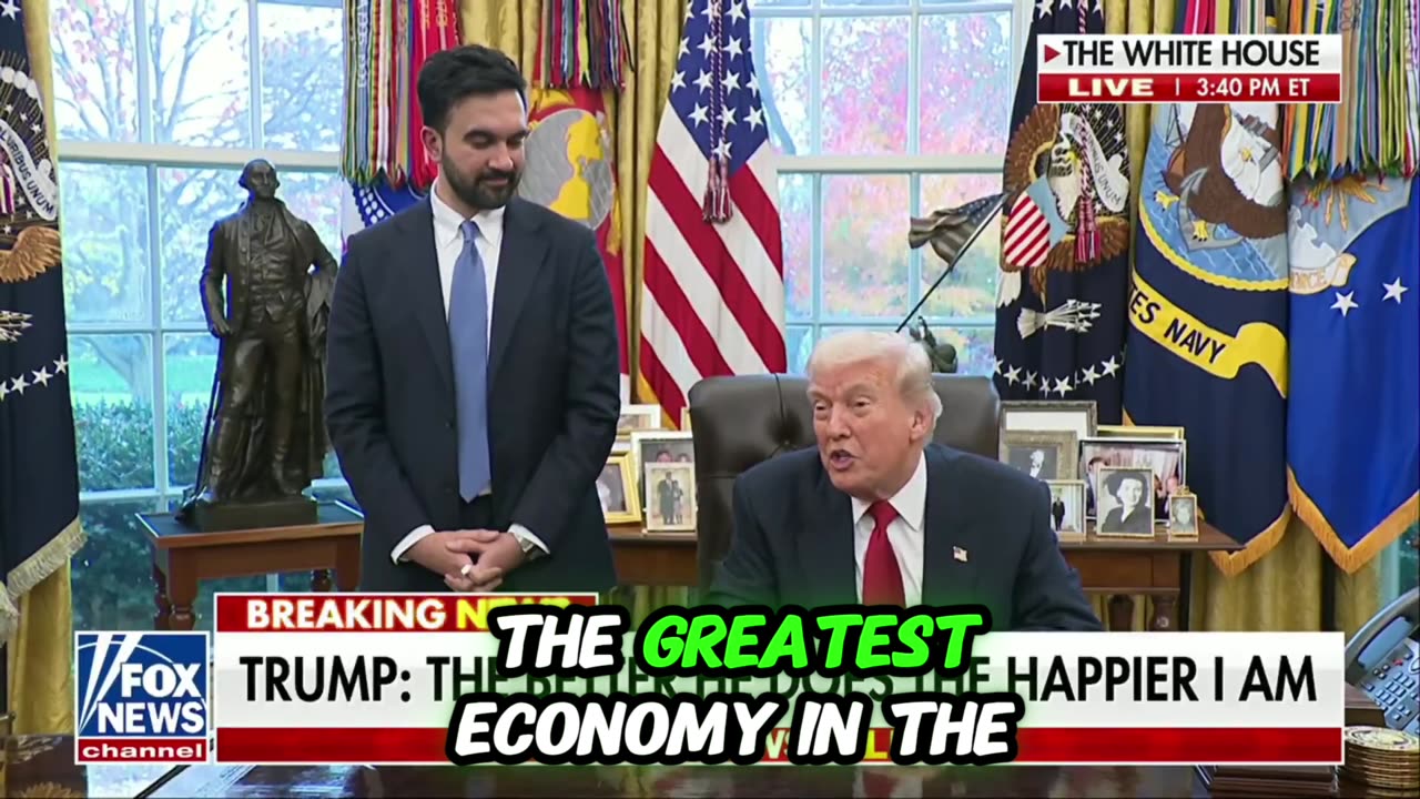 Trump: “Zohran Mamdani Will Shock Conservatives!” 🤯🔥