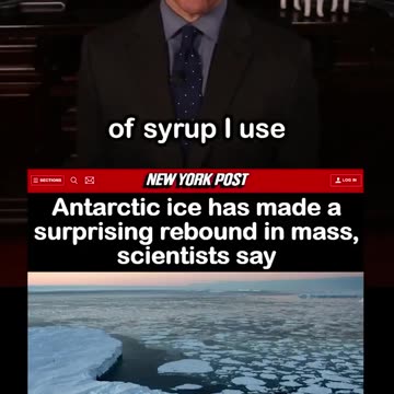 "A new study reports that the Antarctic ice sheet unexpectedly gained mass ...