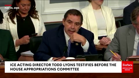 JUST IN: Acting ICE Director Todd Lyons Testifies Before The House Appropriations Committee