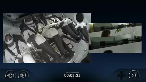 Splashdown of SpaceX Dragon Carrying Ax-4 Astronauts
