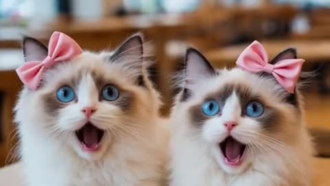 Meow Mood: Funny Cats Being Cute & Crazy! – 266