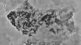 The IDF releases footage from the opening strikes of its new offensive against Hamas
