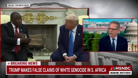 ‘Dramatic ambush’: Trump attempts to humiliate South African president with ‘white genocide’ claims